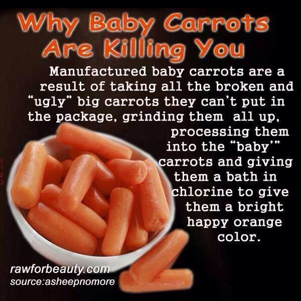 No more mini carrots!